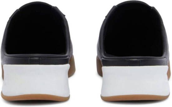 Courrèges Club 02 leather sneakers Black