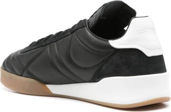 Courrèges Club 02 leather sneakers Black