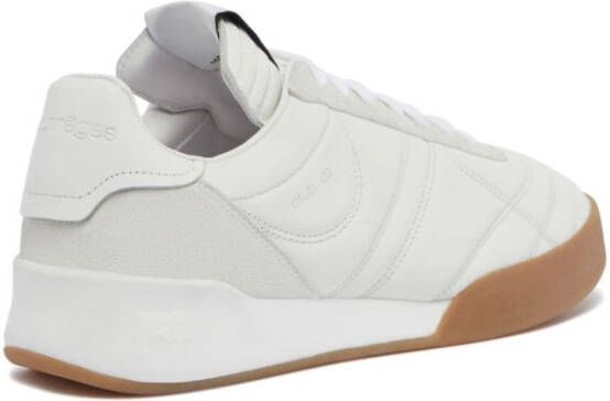 Courrèges Club 02 leather sneakers White