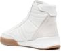 Courrèges Club02 lace-up leather sneakers White - Thumbnail 3