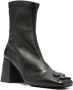 Courrèges Heritage 70mm leather ankle boots Black - Thumbnail 2