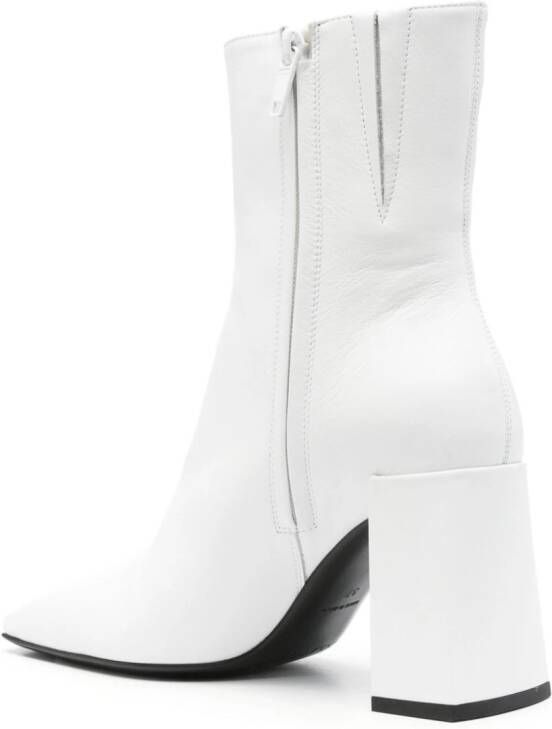 Courrèges Heritage ankle boots White