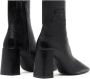 Courrèges Heritage leather ankle boots Black - Thumbnail 3
