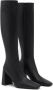 Courrèges Heritage leather knee-high boots Black - Thumbnail 2