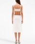 Courrèges Racer leather pumps White - Thumbnail 4
