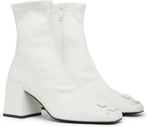 Courrèges Reedition AC ankle boots White