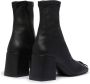 Courrèges Reedition AC faux-leather ankle boots Black - Thumbnail 3