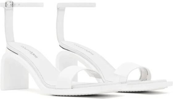 Courrèges Stream 70mm sandals White