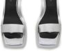 Courrèges Stream Mirror 70mm leather sandals Silver - Thumbnail 5