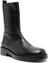 Courrèges stretch leather boots Black - Thumbnail 2