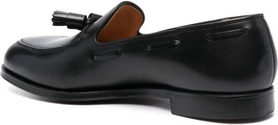 Crockett & Jones Cavendish leather loafers Black