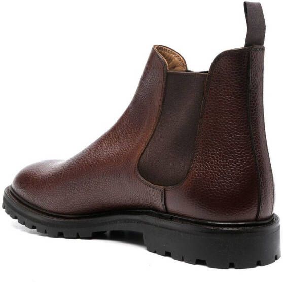 Crockett & Jones leather Chelsea boots Brown