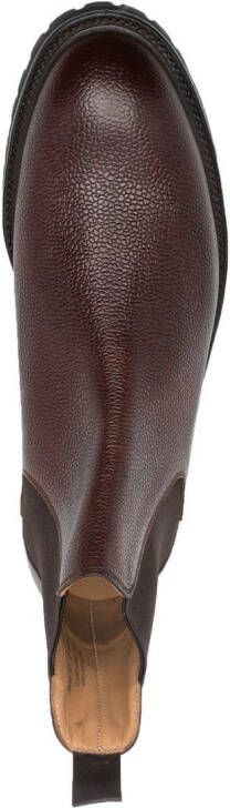 Crockett & Jones leather Chelsea boots Brown