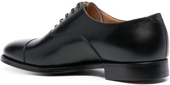 Crockett & Jones leather oxford shoes Black