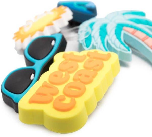 Crocs Jibbitz shoe charm set Yellow