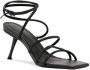 Cult Gaia Isa strappy heeled sandals Black - Thumbnail 2