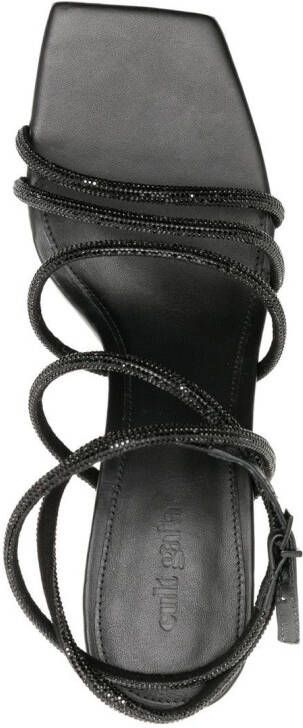 Cult Gaia Isa strappy heeled sandals Black