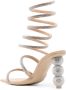 Cult Gaia Lislie spiral-design 102mm sandals Neutrals - Thumbnail 3