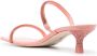 Cult Gaia rhinestone-embellishment 50mm sandals Pink - Thumbnail 3