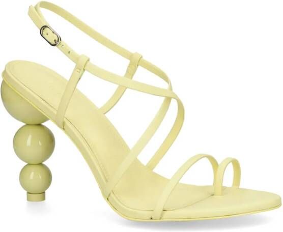 Cult Gaia Robyn 95mm sculptural-heel sandals Yellow