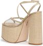 Cult Gaia Sofie platform sandals Neutrals - Thumbnail 3