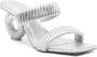 Cult Gaia Valence 90mm leather sandals Silver - Thumbnail 2