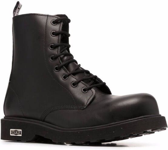 Cult lace-up combat boots Black