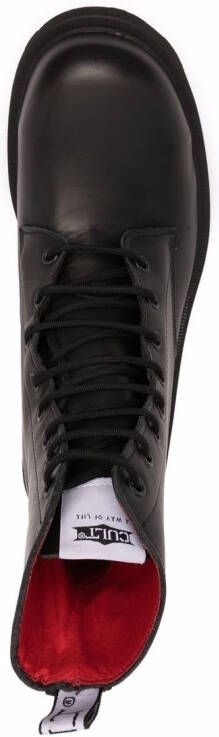 Cult lace-up combat boots Black