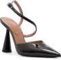D'ACCORI 100mm pointed-toe leather sandals Brown - Thumbnail 2