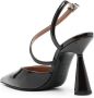 D'ACCORI 100mm pointed-toe leather sandals Brown - Thumbnail 3