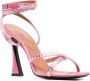 D'ACCORI Carre 100m crystal-embellished sandals Pink - Thumbnail 2