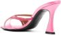 D'ACCORI Lust 100mm rhinestone-embellished mules Pink - Thumbnail 3
