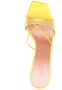 D'ACCORI Lust 100mm rhinestone-embellished mules Yellow - Thumbnail 4
