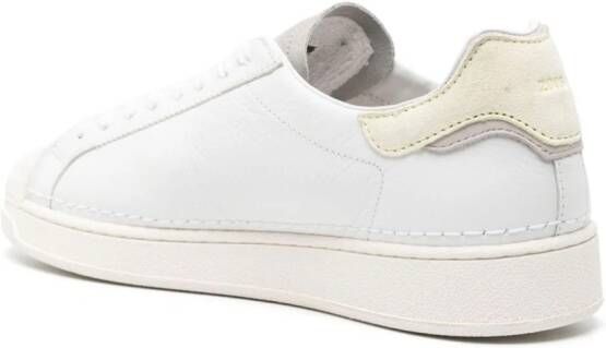 D.A.T.E. Base lace-up leather sneakers White