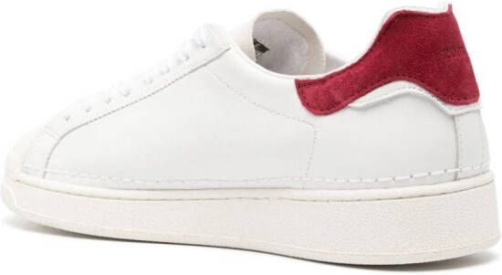 D.A.T.E. Base leather sneakers Neutrals