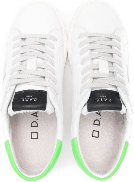 D.A.T.E. colourblock low-top sneakers White
