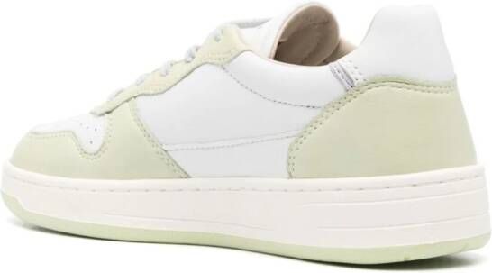 D.A.T.E. court 2.0 panelled leather sneakers White