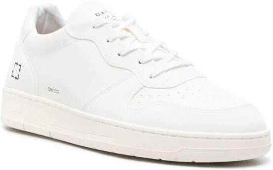 D.A.T.E. Court Basic leather sneakers White