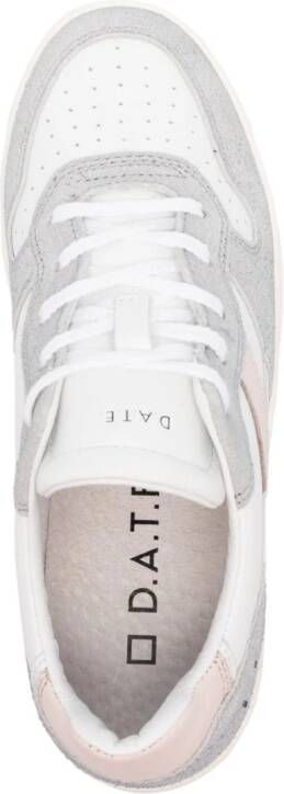 D.A.T.E. Court leather sneakers White