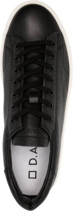 D.A.T.E. Levante leather low-top sneakers Black