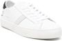 D.A.T.E. logo-debossed leather sneakers White - Thumbnail 2