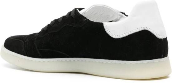 D.A.T.E. panelled suede sneakers Black