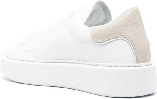 D.A.T.E. Sfera leather sneakers White