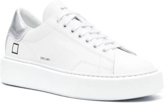 D.A.T.E. Sfera leather sneakers White