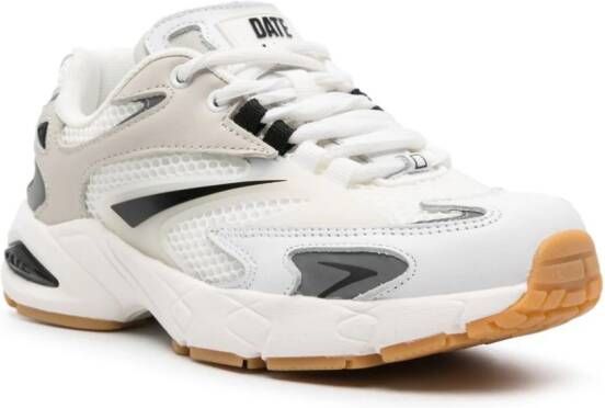 D.A.T.E. SN'23 mesh chunky sneakers White