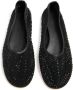 Dear Frances Balla crystal ballerina shoes Black - Thumbnail 4