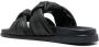 Dear Frances calf leather flip flops Black - Thumbnail 3