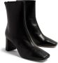 Dear Frances Cube 70mm leather ankle boots Black - Thumbnail 4