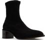 Dear Frances Iris 50mm suede ankle boots Black - Thumbnail 2
