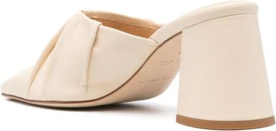 Dear Frances Sherry leather mules Neutrals